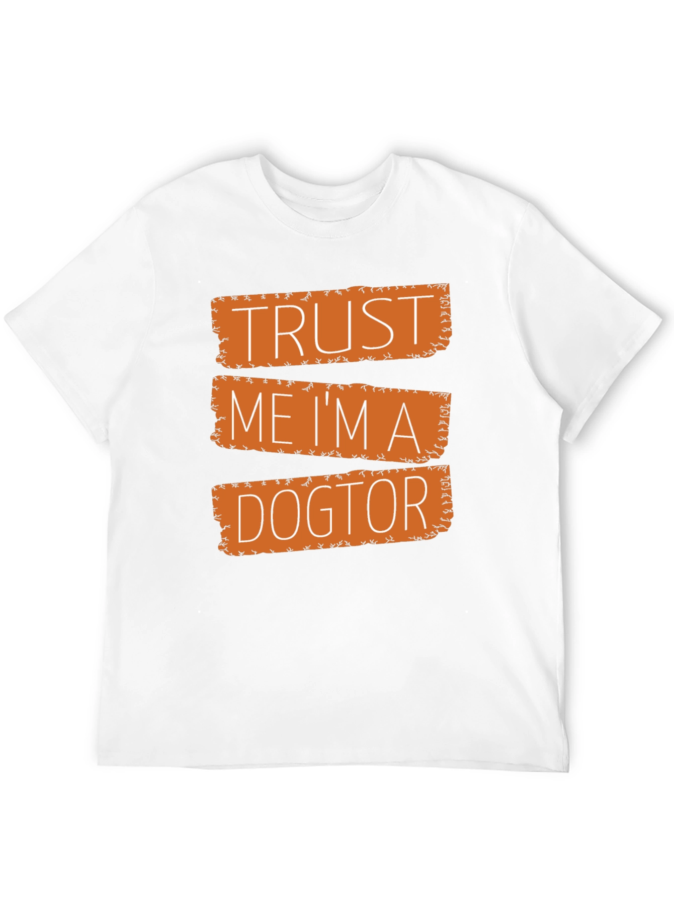 Trust Me Im a Dogtor Black Graphic T-Shirt