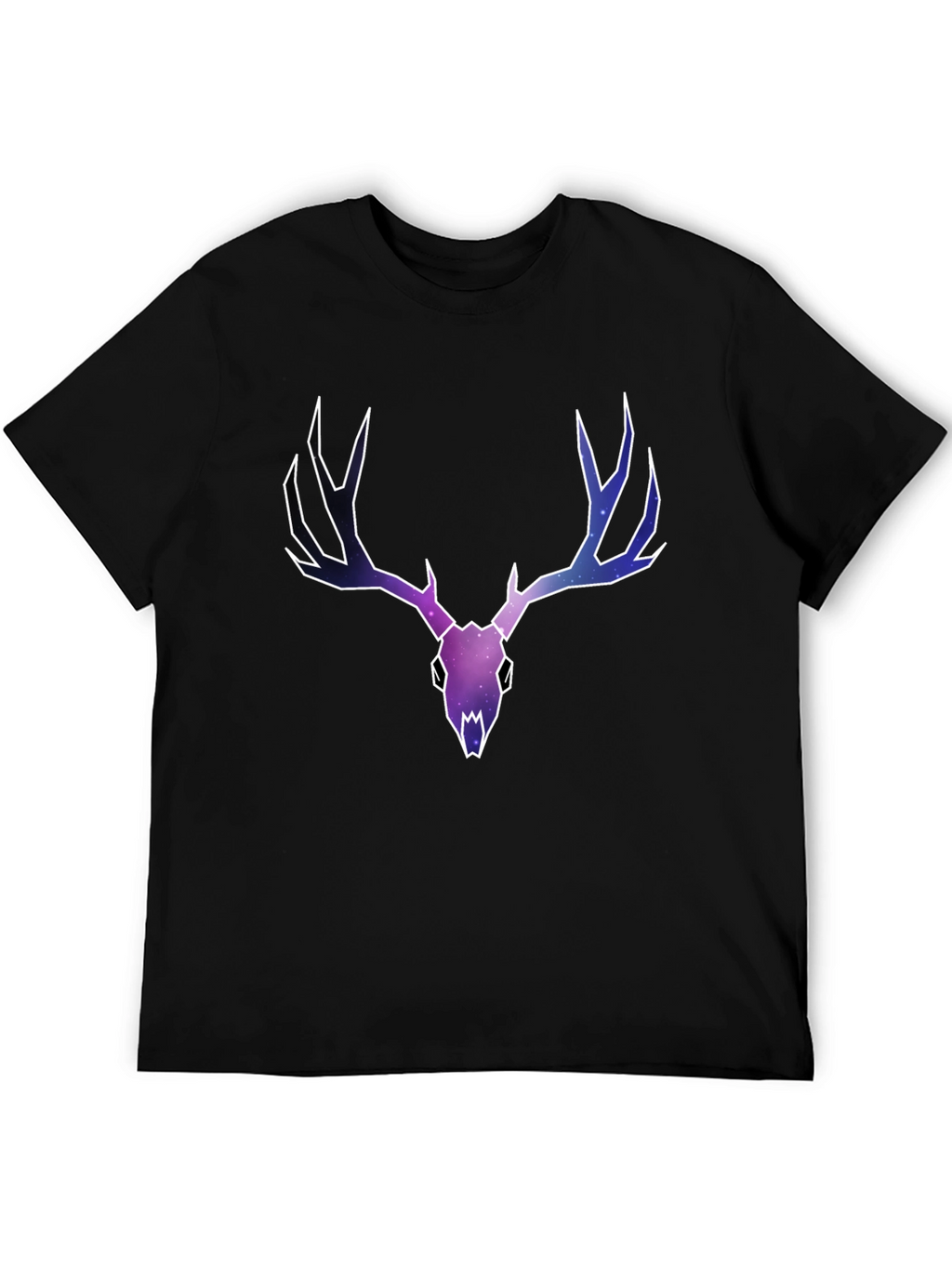 Cosmic Deer Skull Graphic Tee