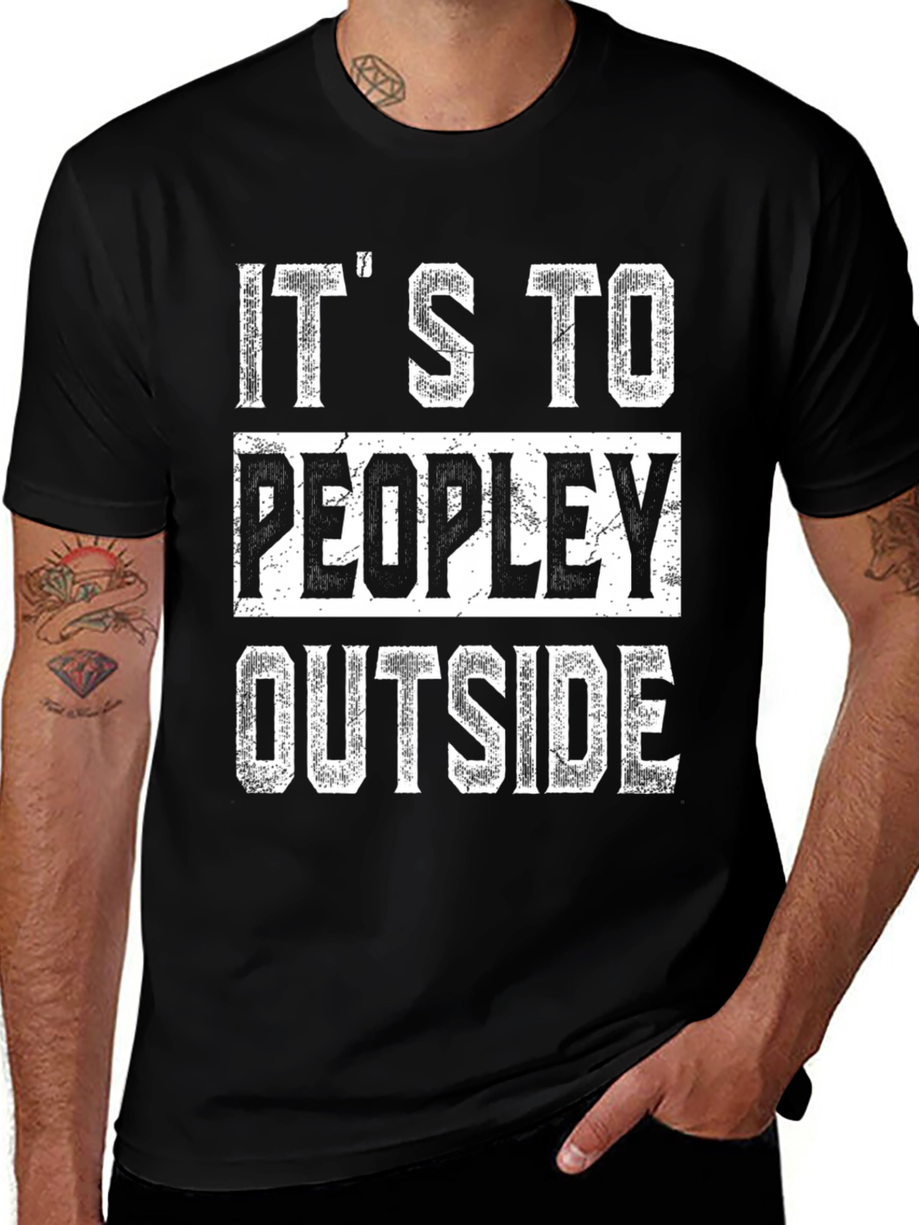 Its To Peopley Outside T-Shirt - Unisex