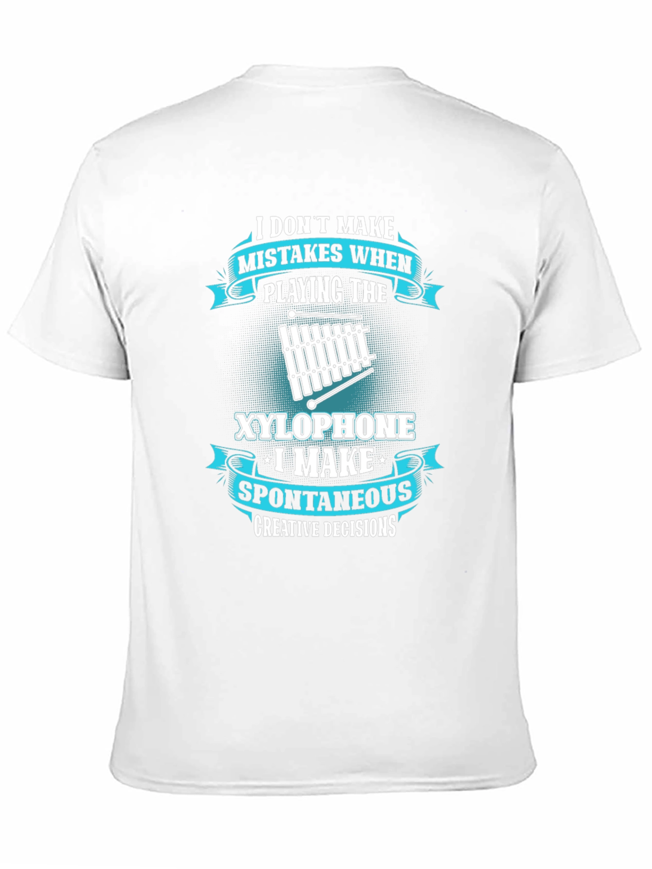 Funny Xylophone Player T-Shirt - Spontaneous Decisions