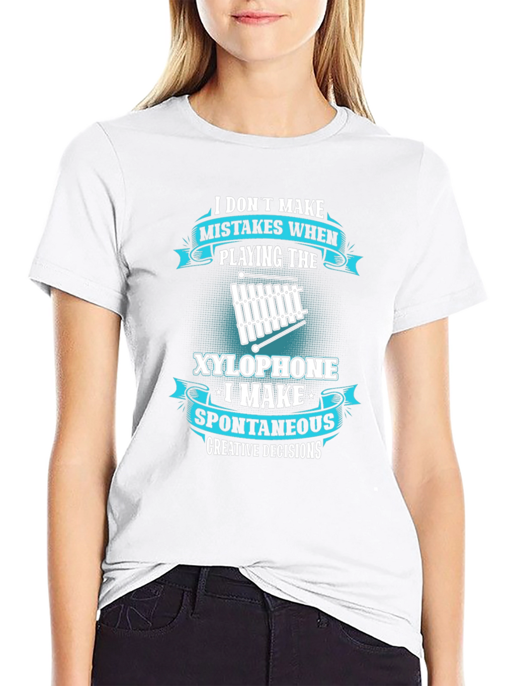 Funny Xylophone Player T-Shirt - Spontaneous Decisions