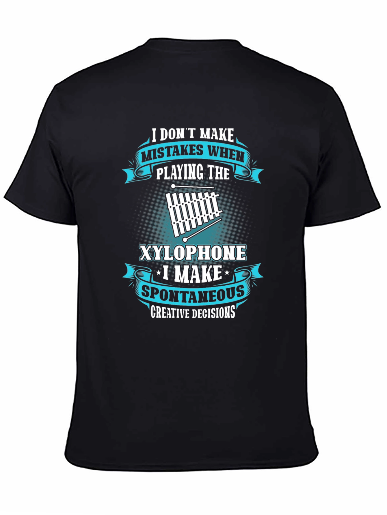 Funny Xylophone Player T-Shirt - Spontaneous Decisions