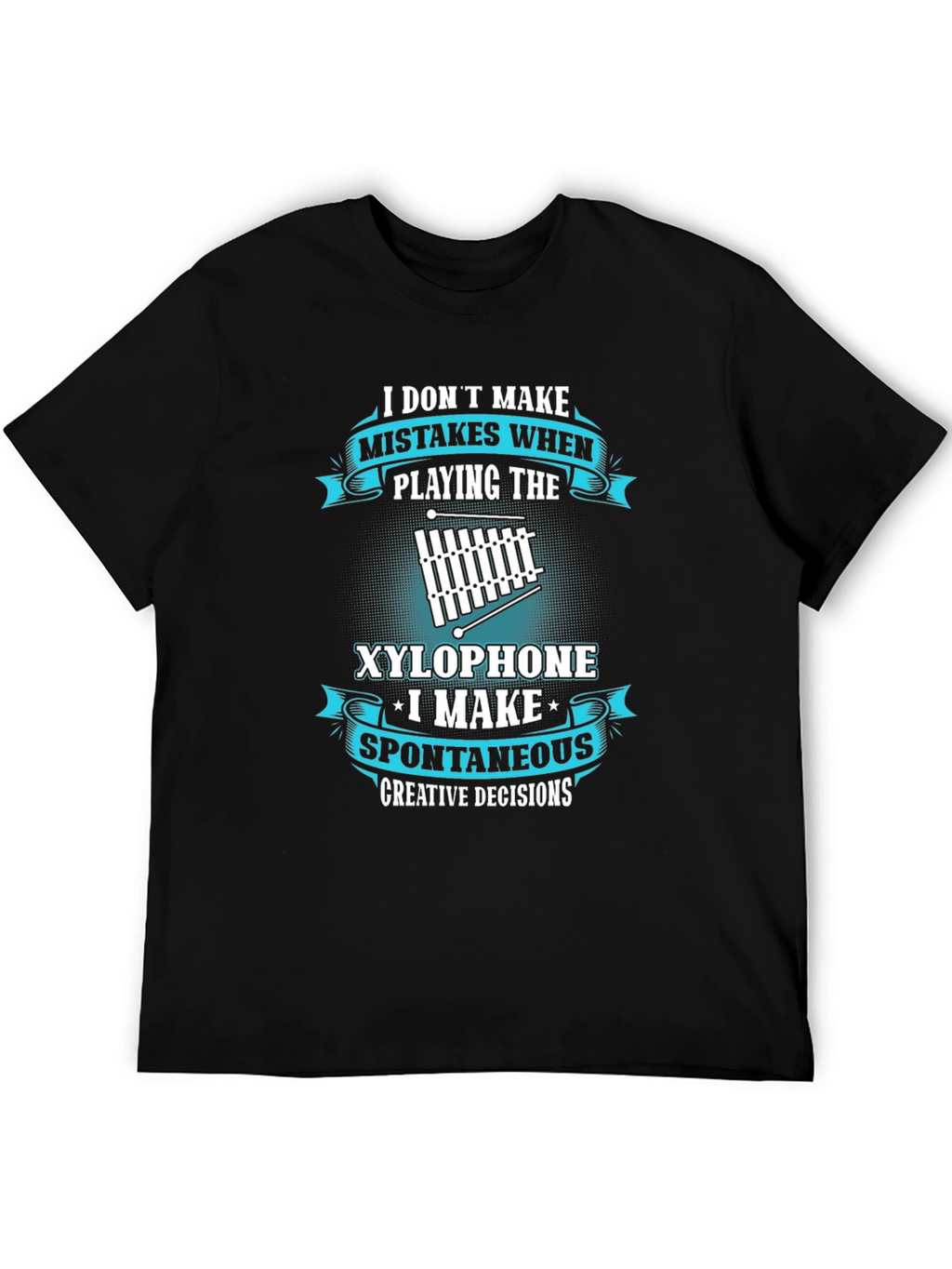 Funny Xylophone Player T-Shirt - Spontaneous Decisions