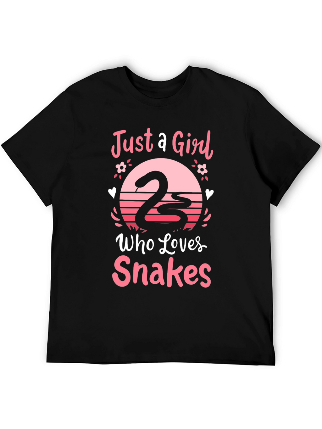 Just a Girl Who Loves Snakes T-Shirt