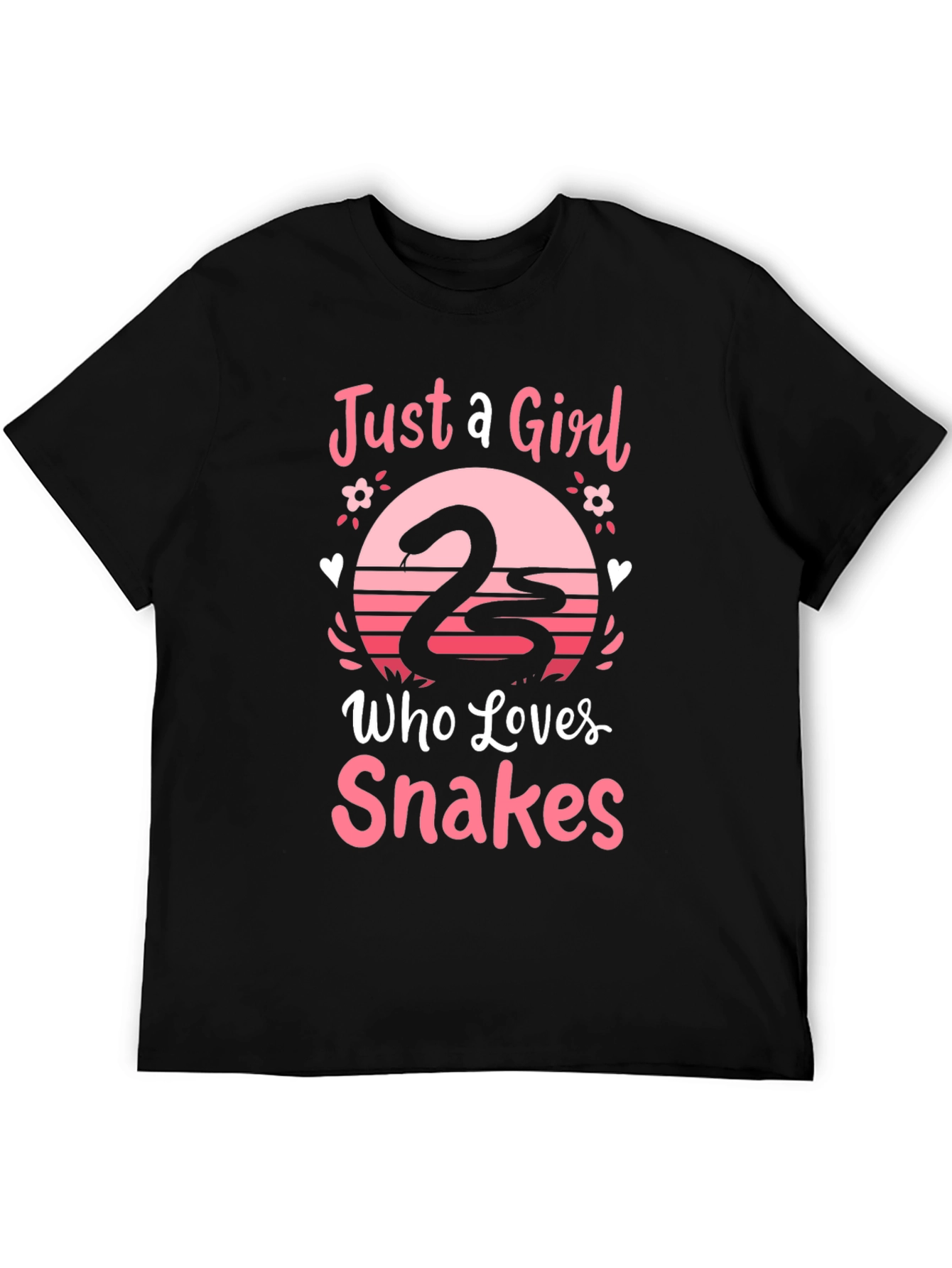 Just a Girl Who Loves Snakes T-Shirt