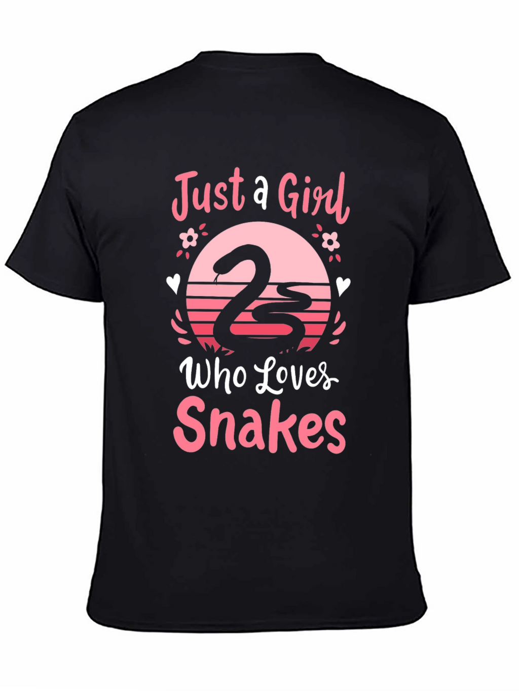 Just a Girl Who Loves Snakes T-Shirt