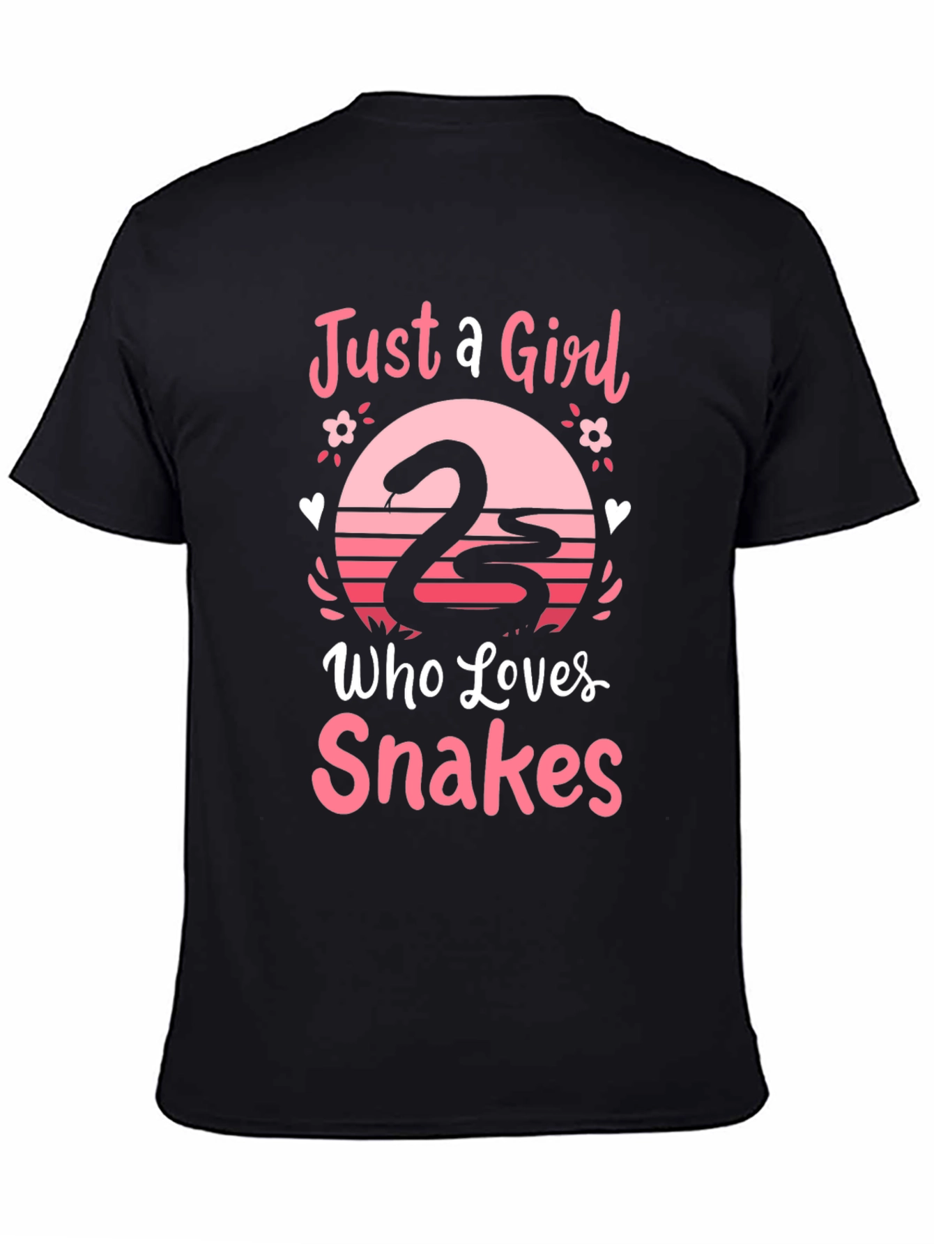 Just a Girl Who Loves Snakes T-Shirt