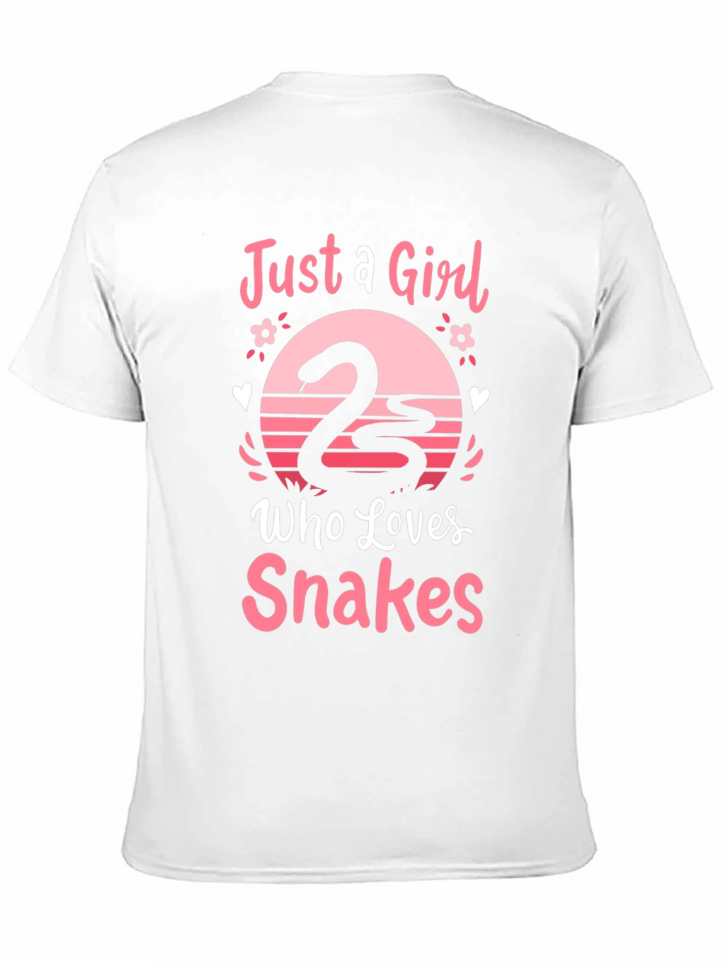 Just a Girl Who Loves Snakes T-Shirt