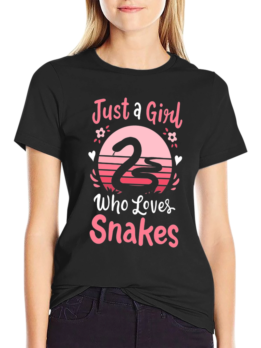Just a Girl Who Loves Snakes T-Shirt