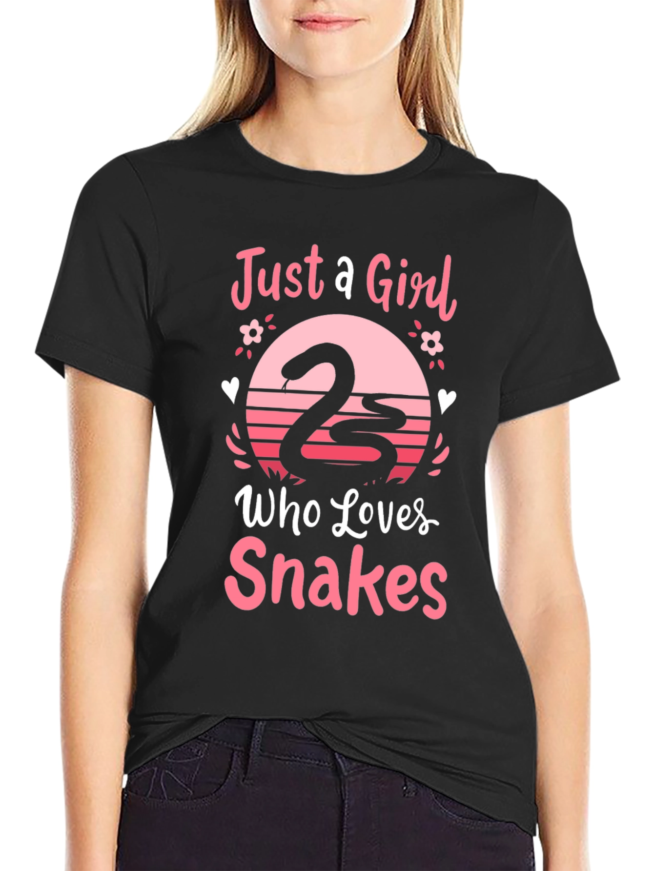 Just a Girl Who Loves Snakes T-Shirt