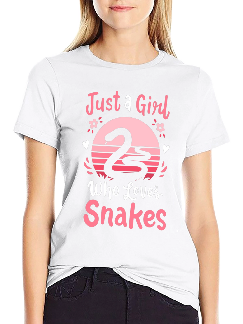 Just a Girl Who Loves Snakes T-Shirt