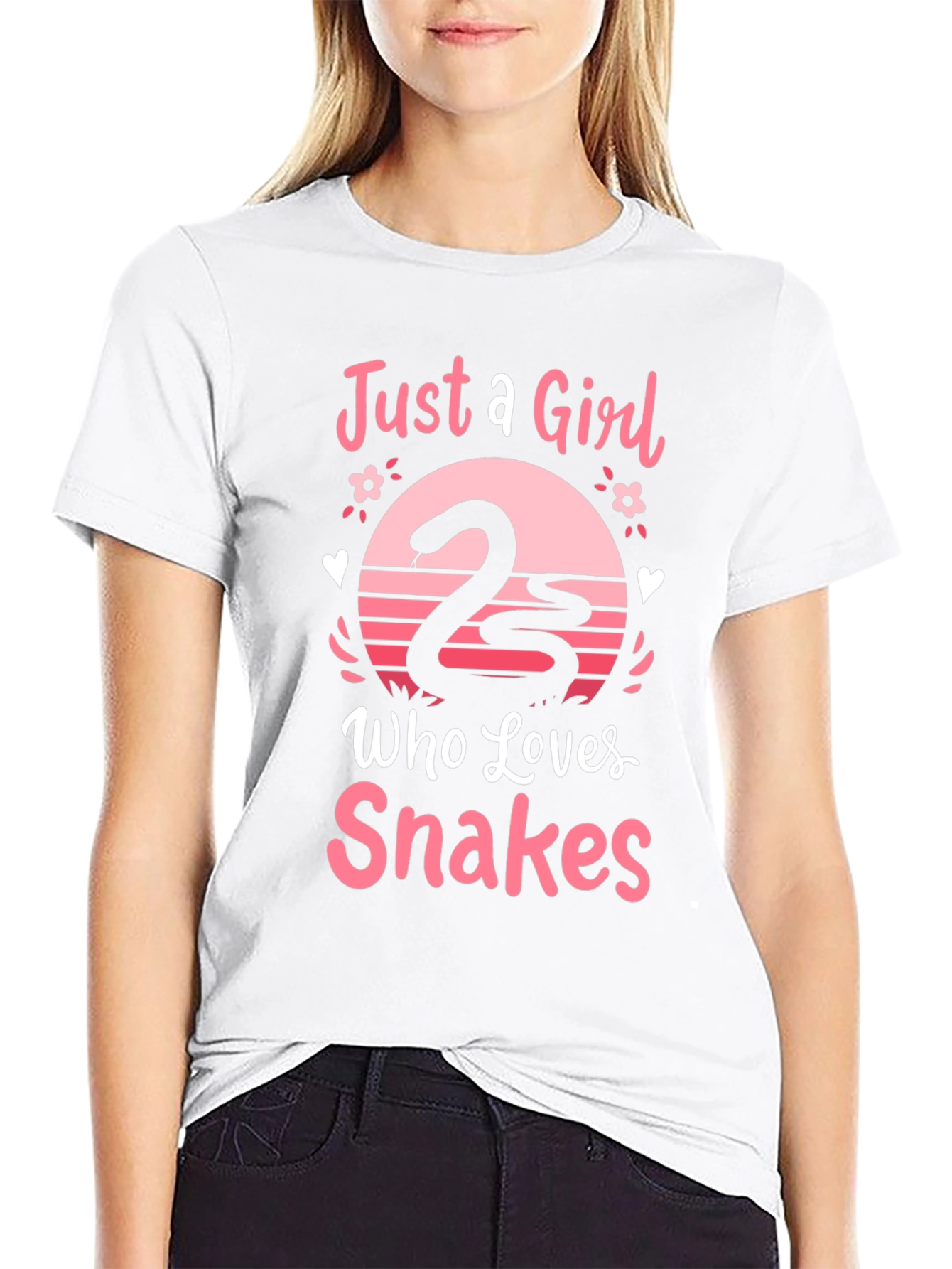 Just a Girl Who Loves Snakes T-Shirt