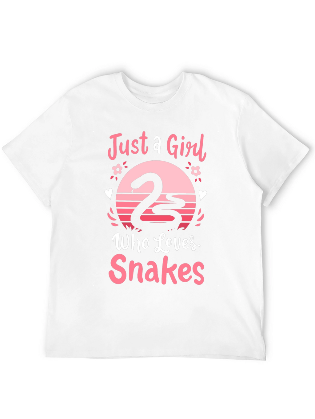 Just a Girl Who Loves Snakes T-Shirt