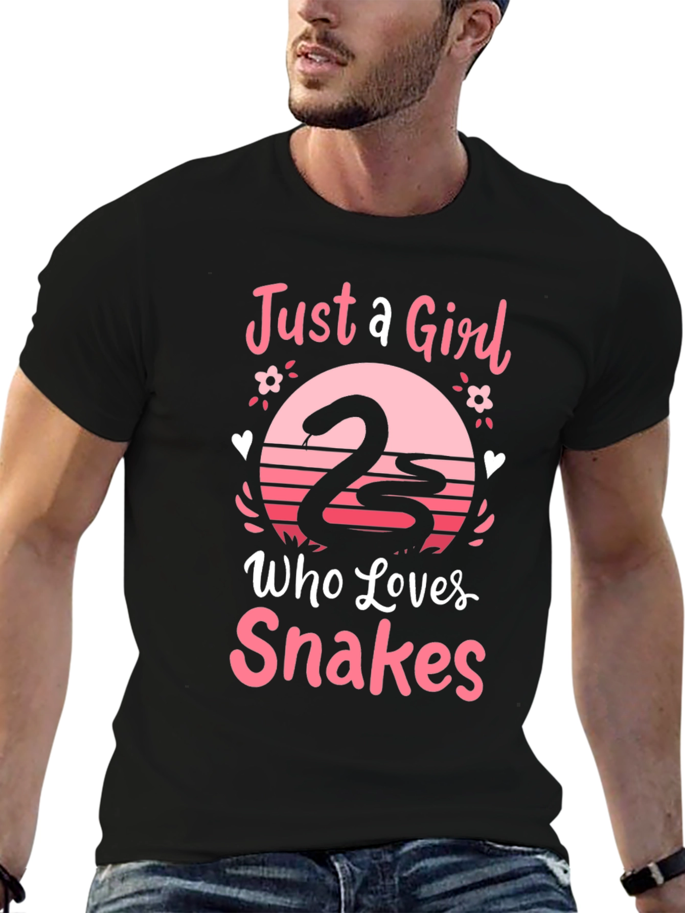 Just a Girl Who Loves Snakes T-Shirt