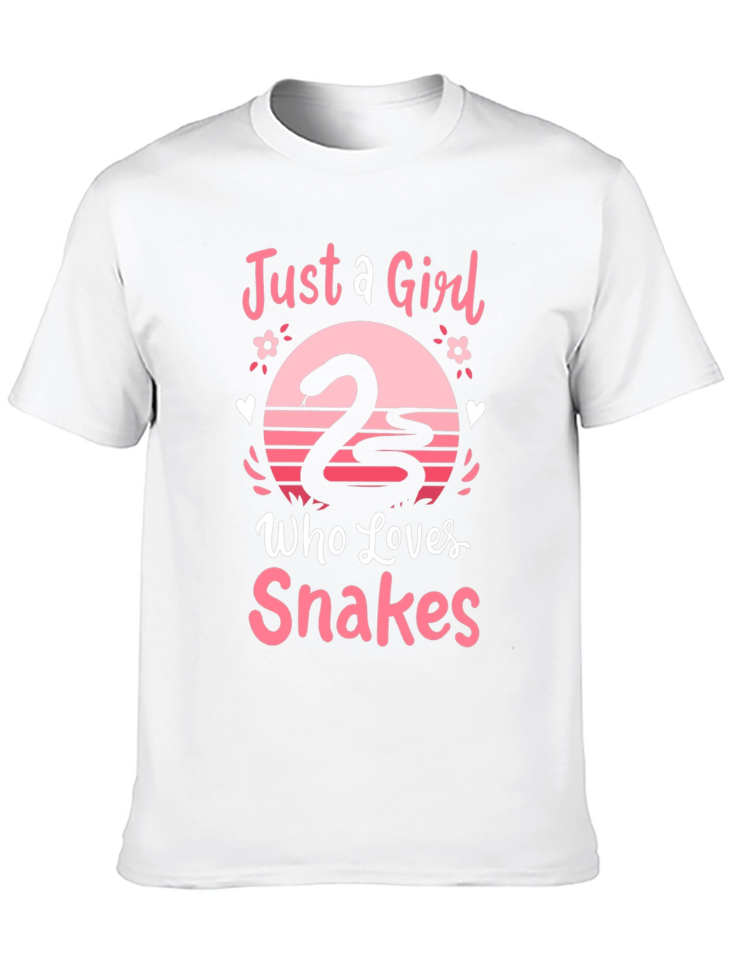 Just a Girl Who Loves Snakes T-Shirt