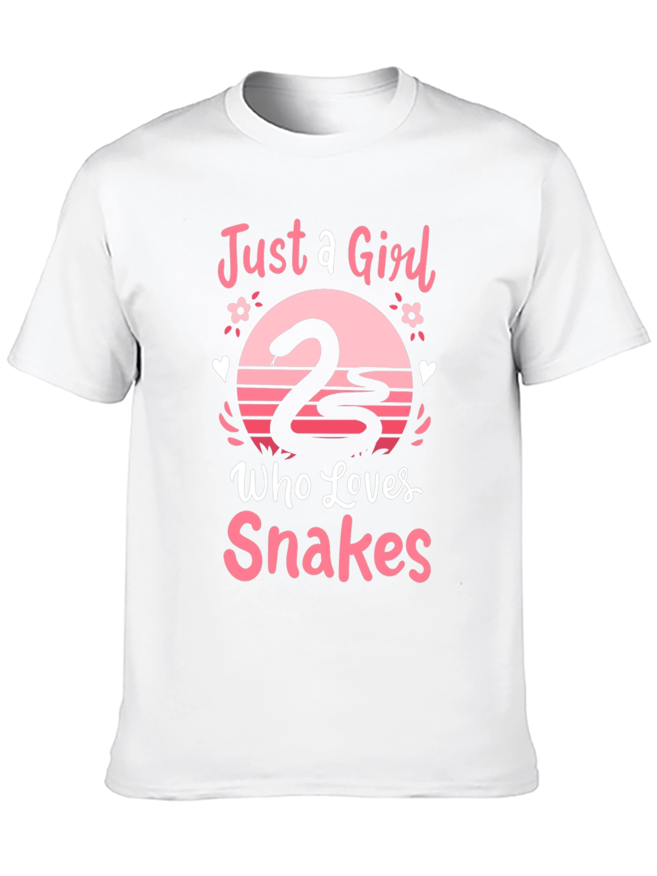 Just a Girl Who Loves Snakes T-Shirt