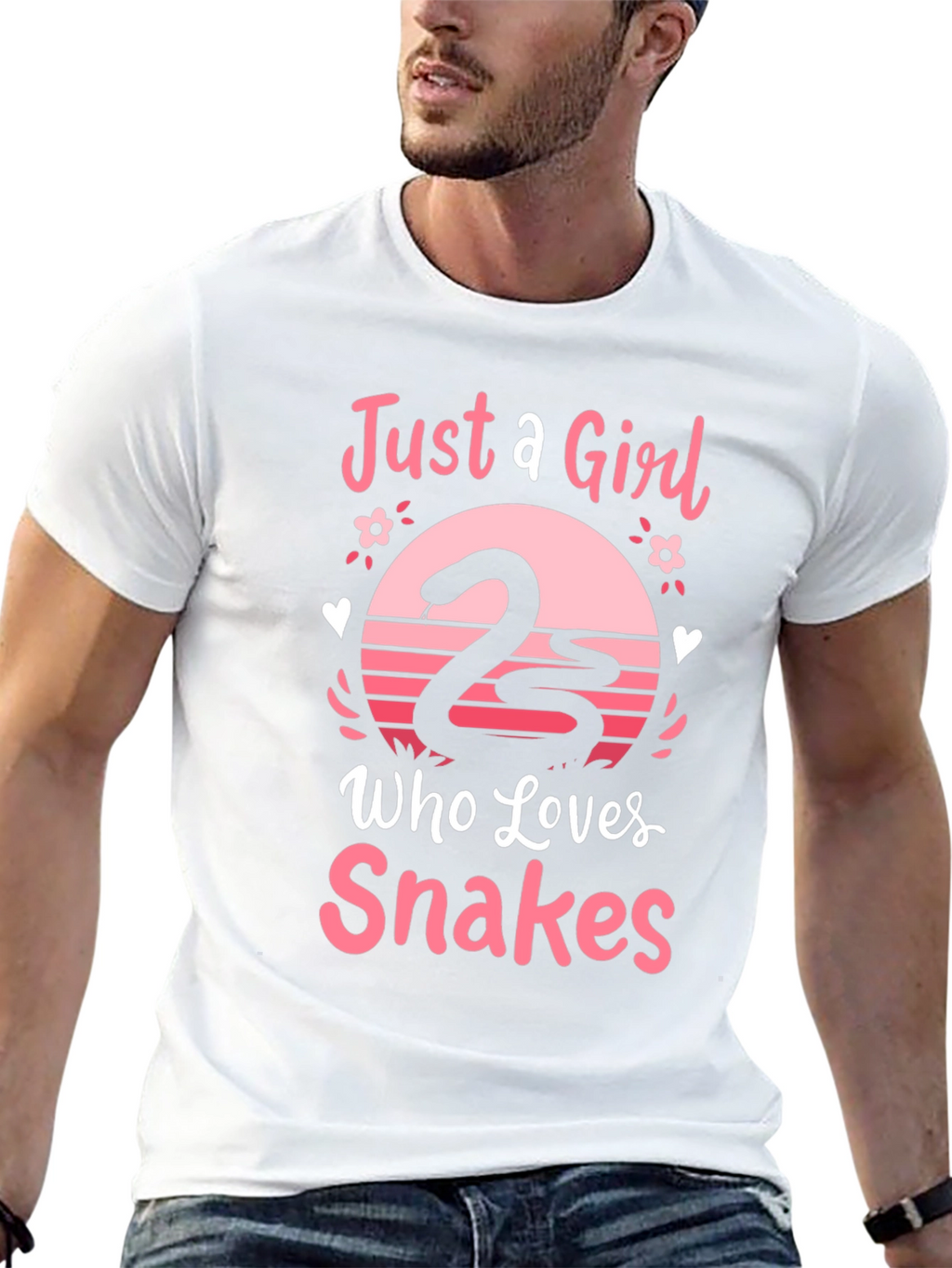 Just a Girl Who Loves Snakes T-Shirt