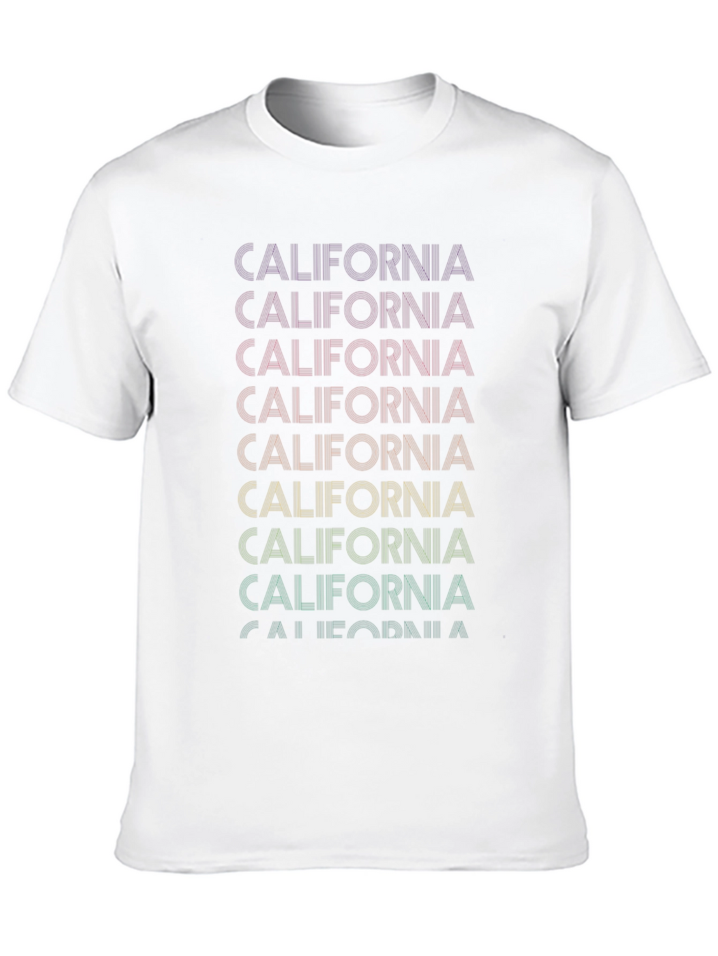 California Retro Graphic T-Shirt - Black