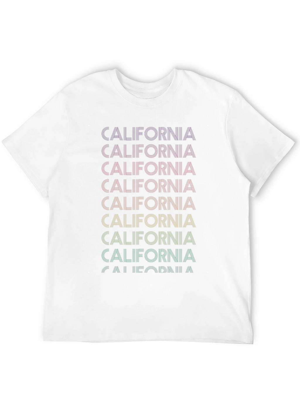 California Retro Graphic T-Shirt - Black