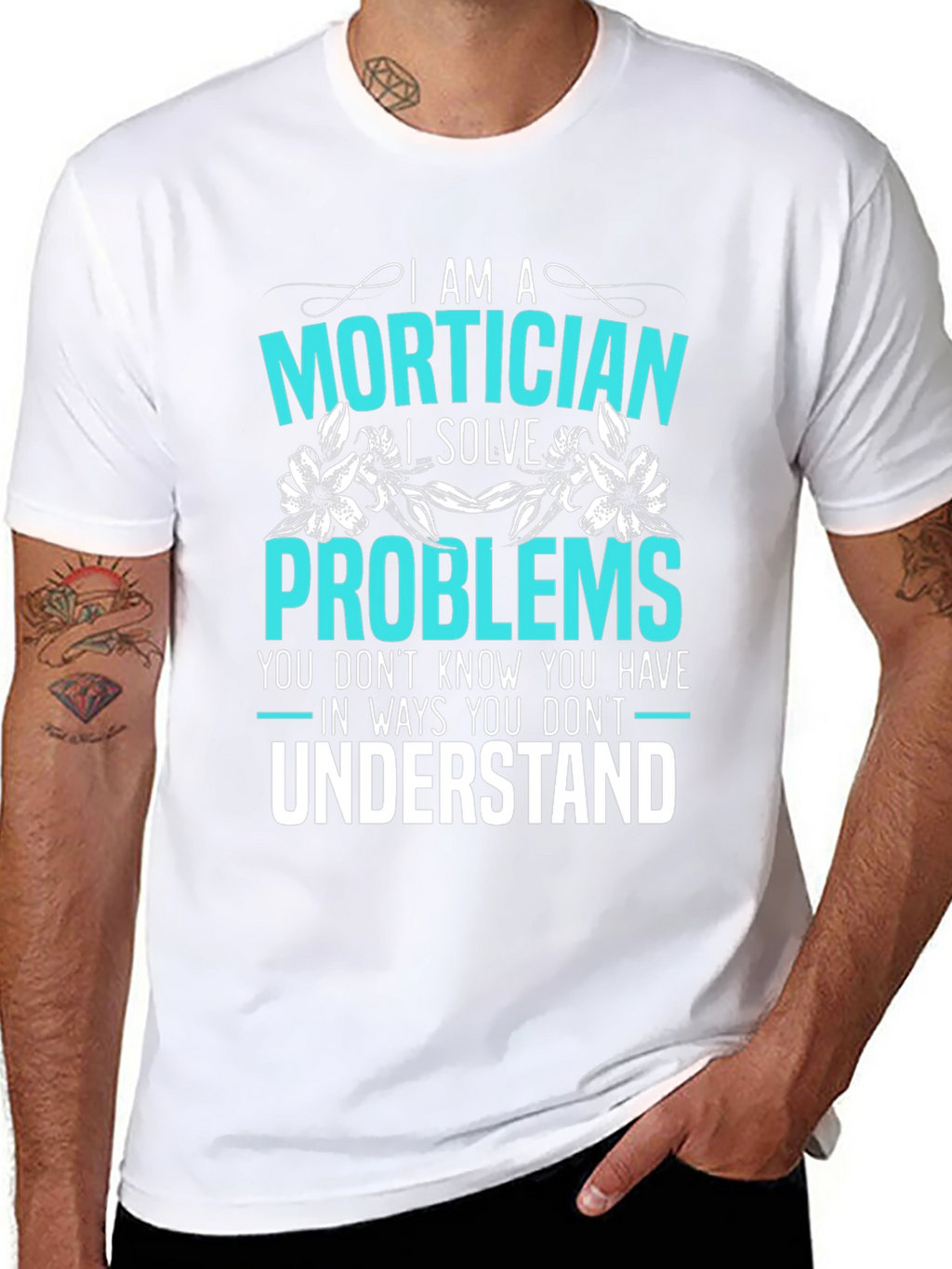 Mortician Problem Solver Graphic Tee