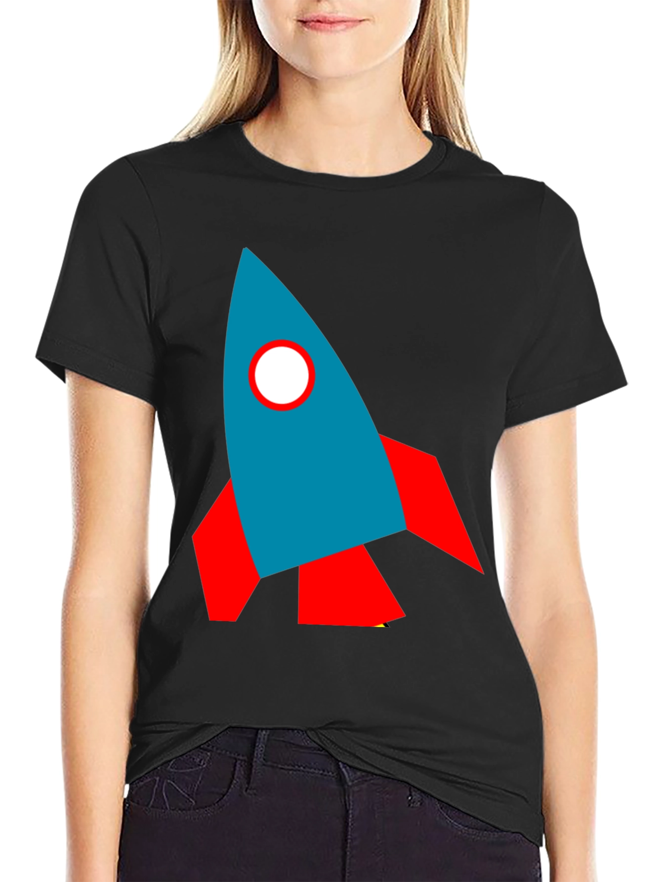 Rocket Graphic Tee - Blast Off in Style!