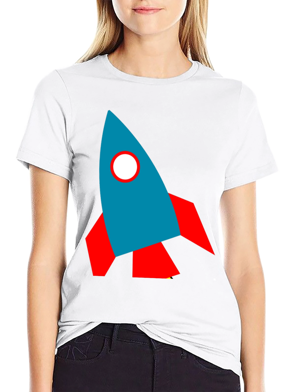 Rocket Graphic Tee - Blast Off in Style!
