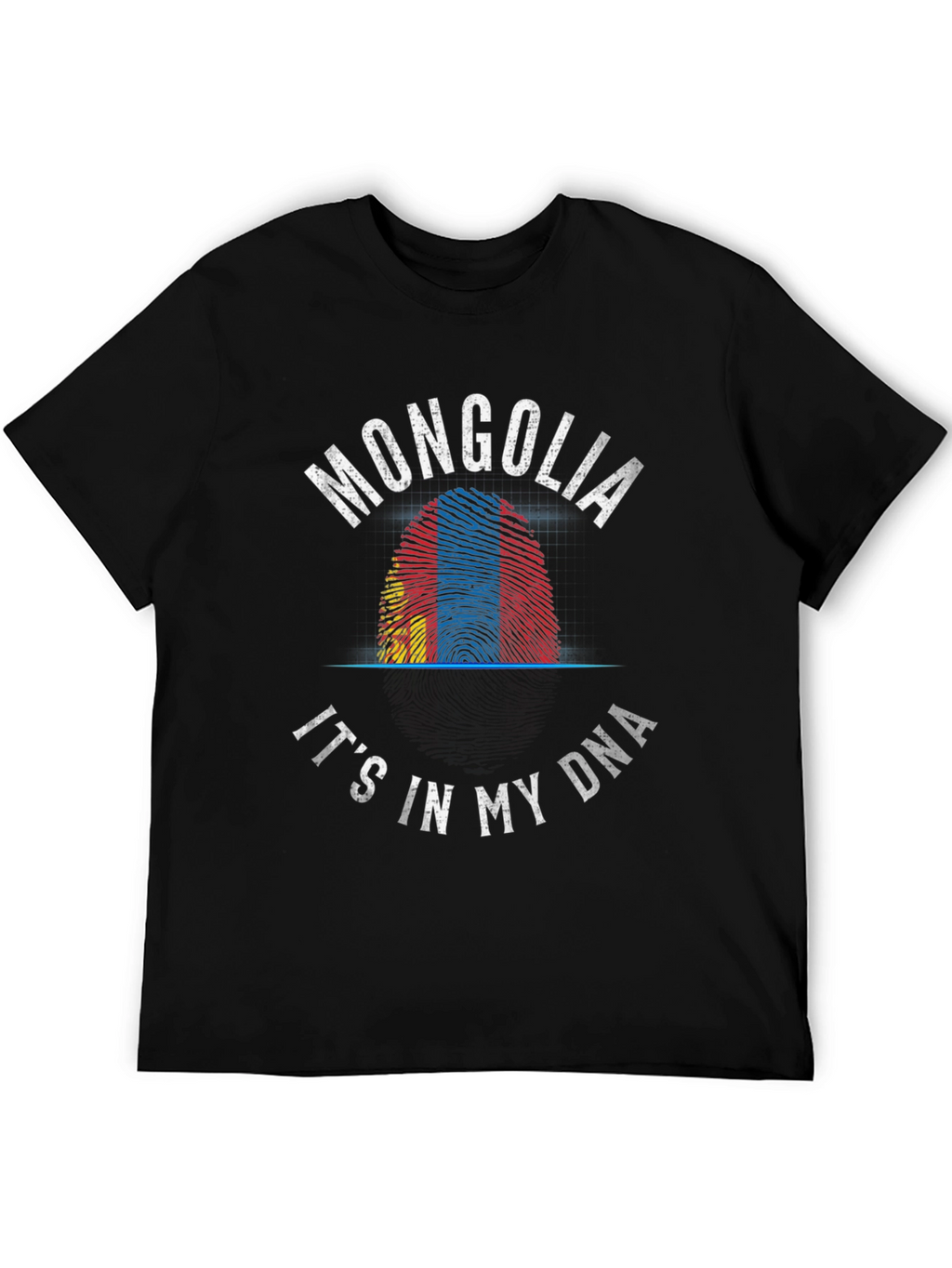 Mongolia DNA Fingerprint T-Shirt
