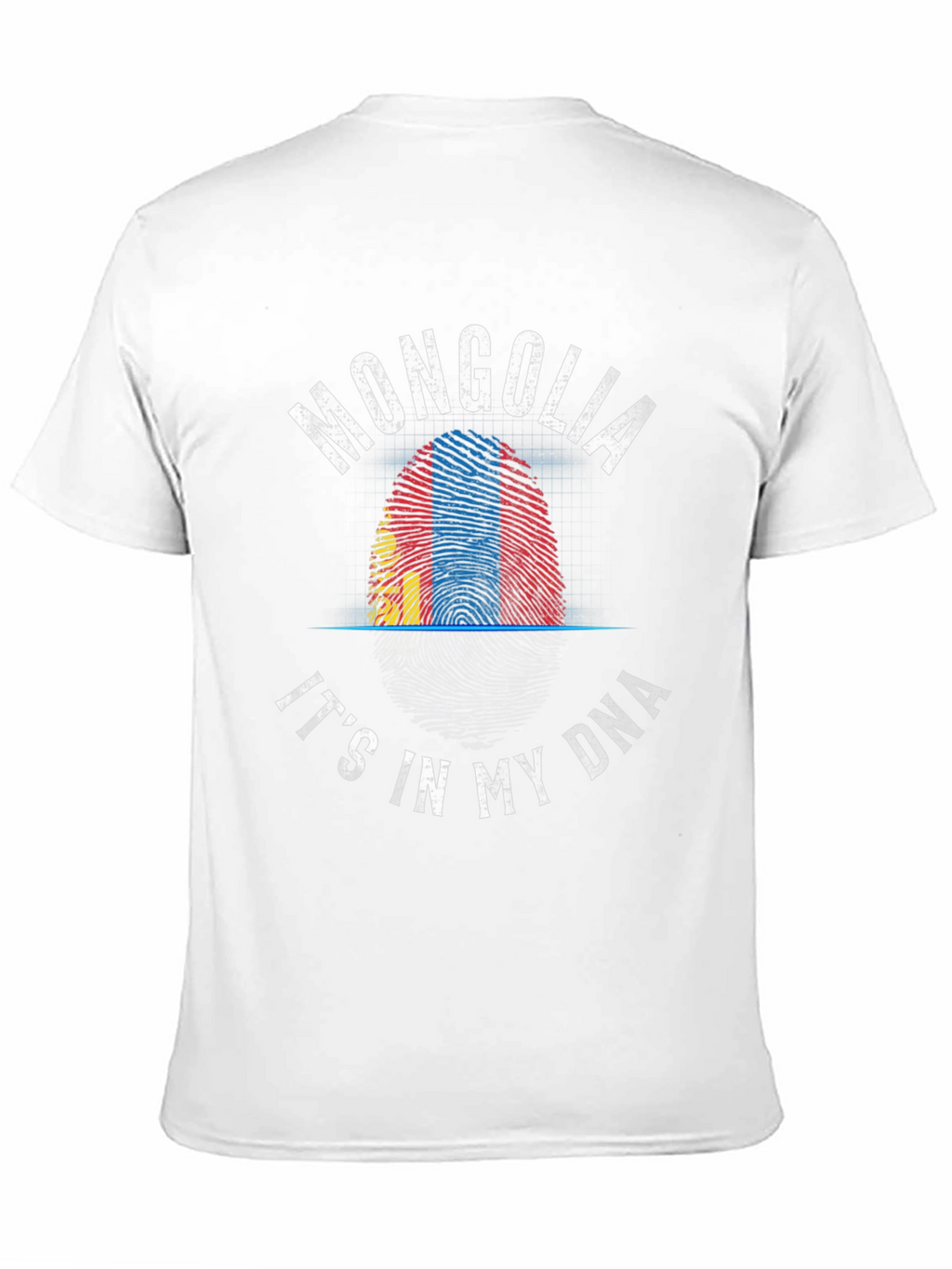 Mongolia DNA Fingerprint T-Shirt