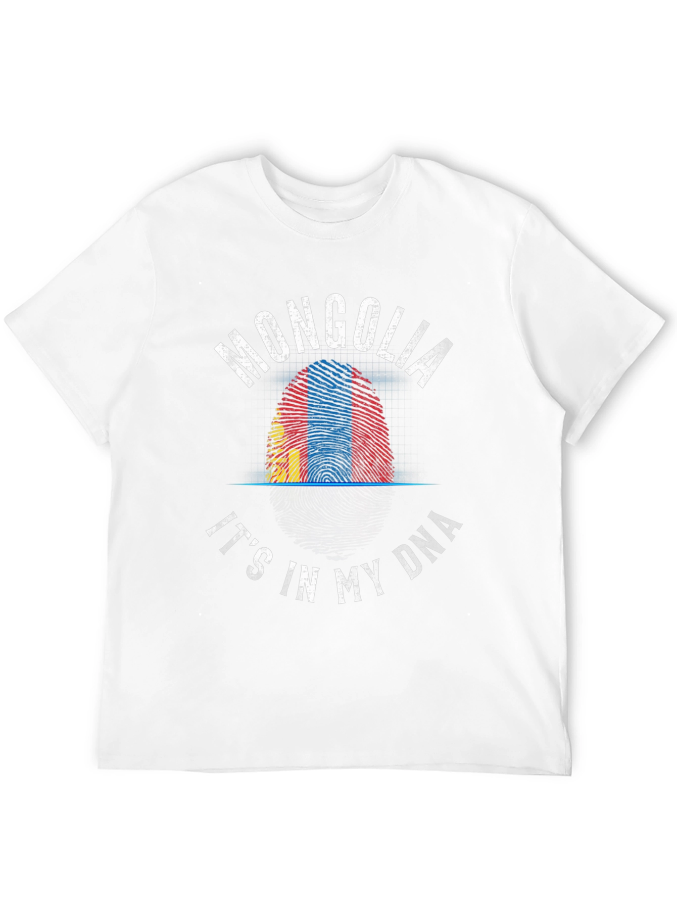 Mongolia DNA Fingerprint T-Shirt