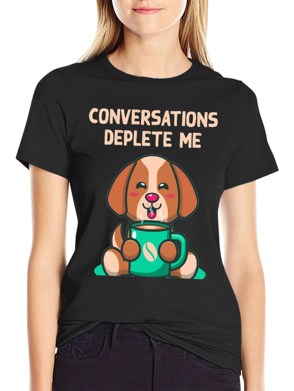 Conversations Deplete Me T-Shirt