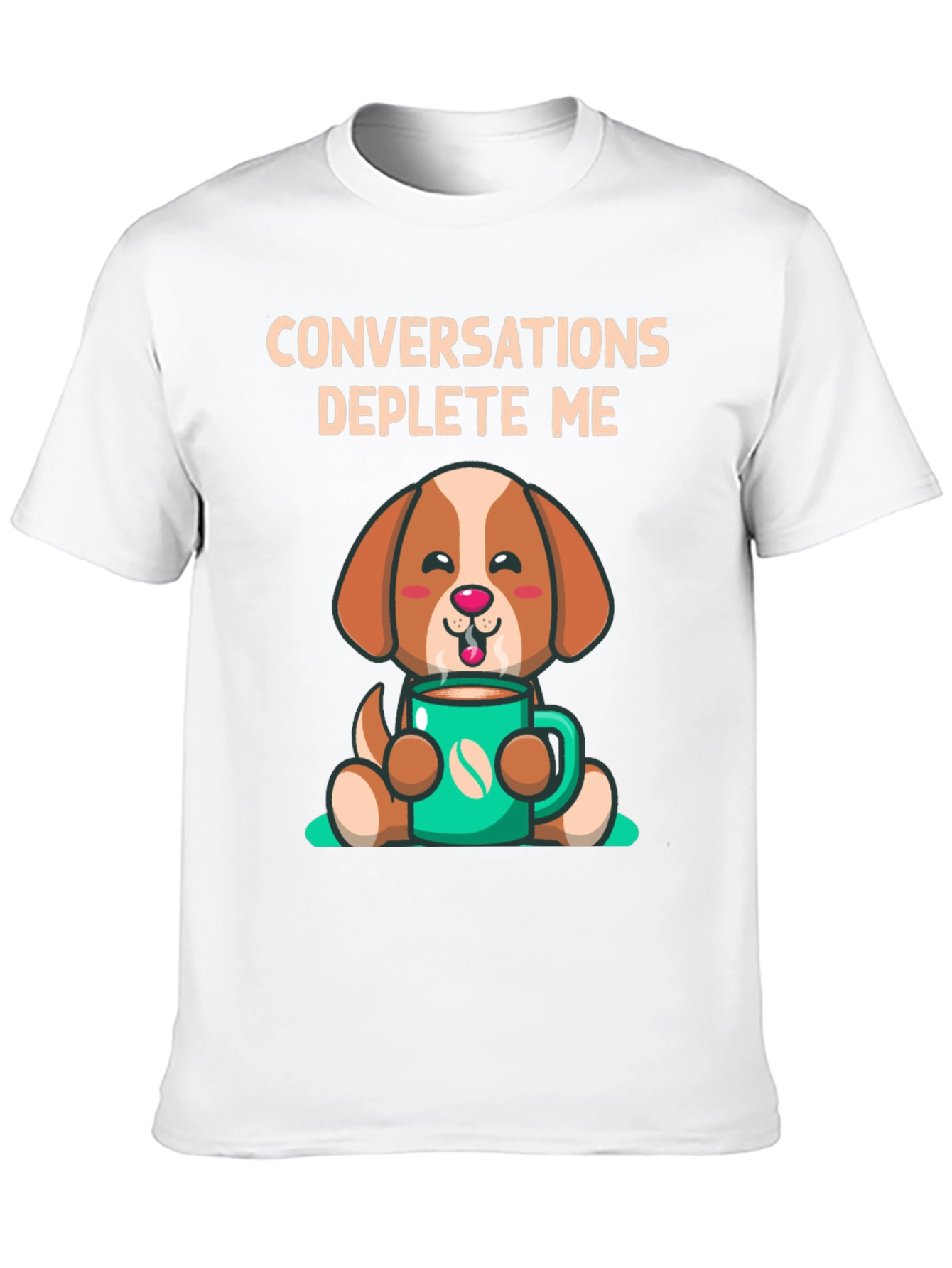 Conversations Deplete Me T-Shirt