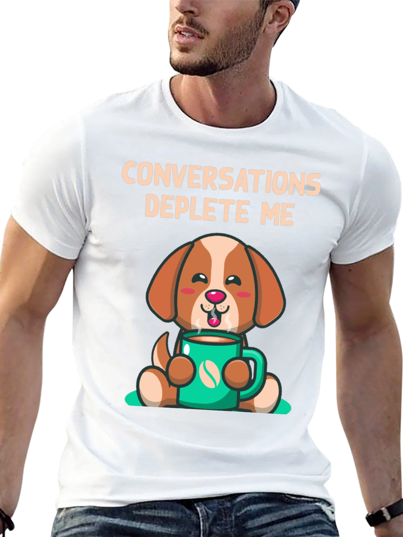Conversations Deplete Me T-Shirt