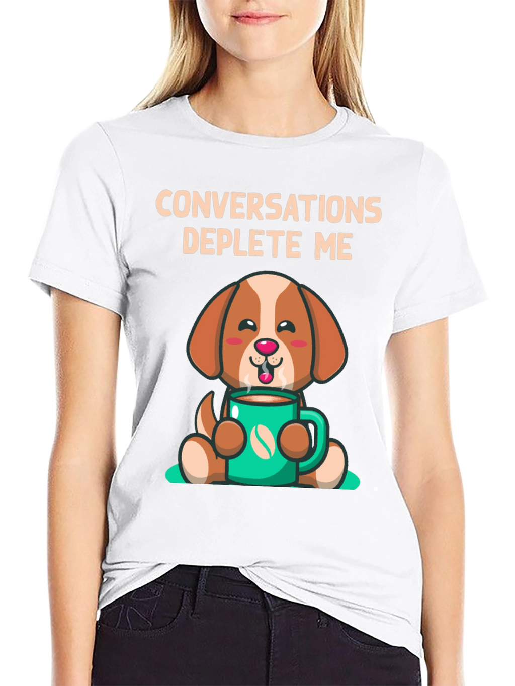 Conversations Deplete Me T-Shirt