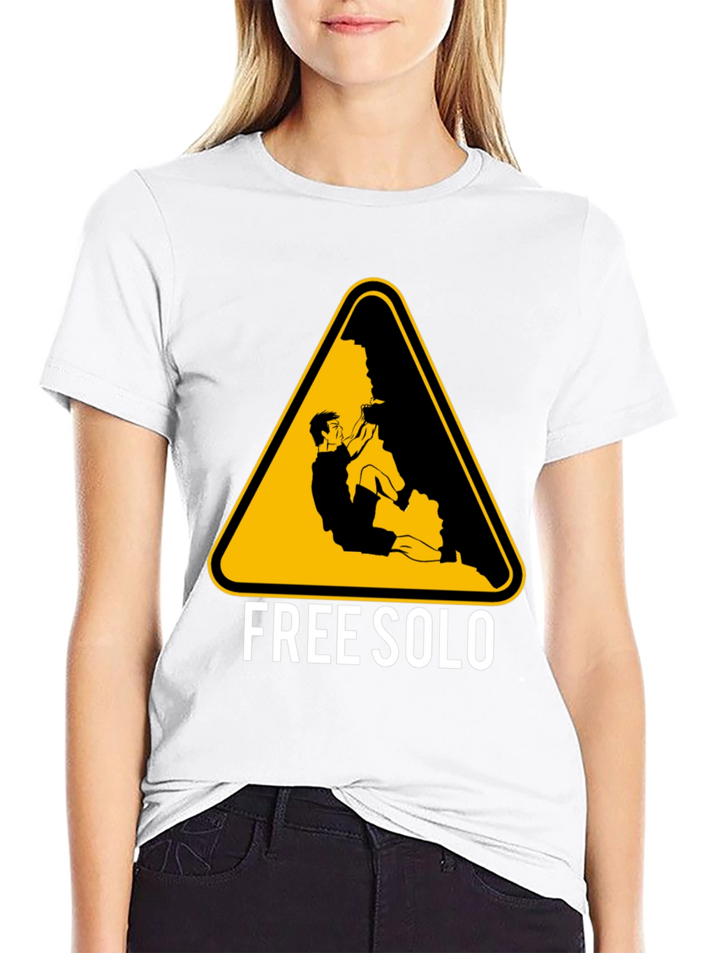 Free Solo Climbing T-Shirt - Adventure Time!