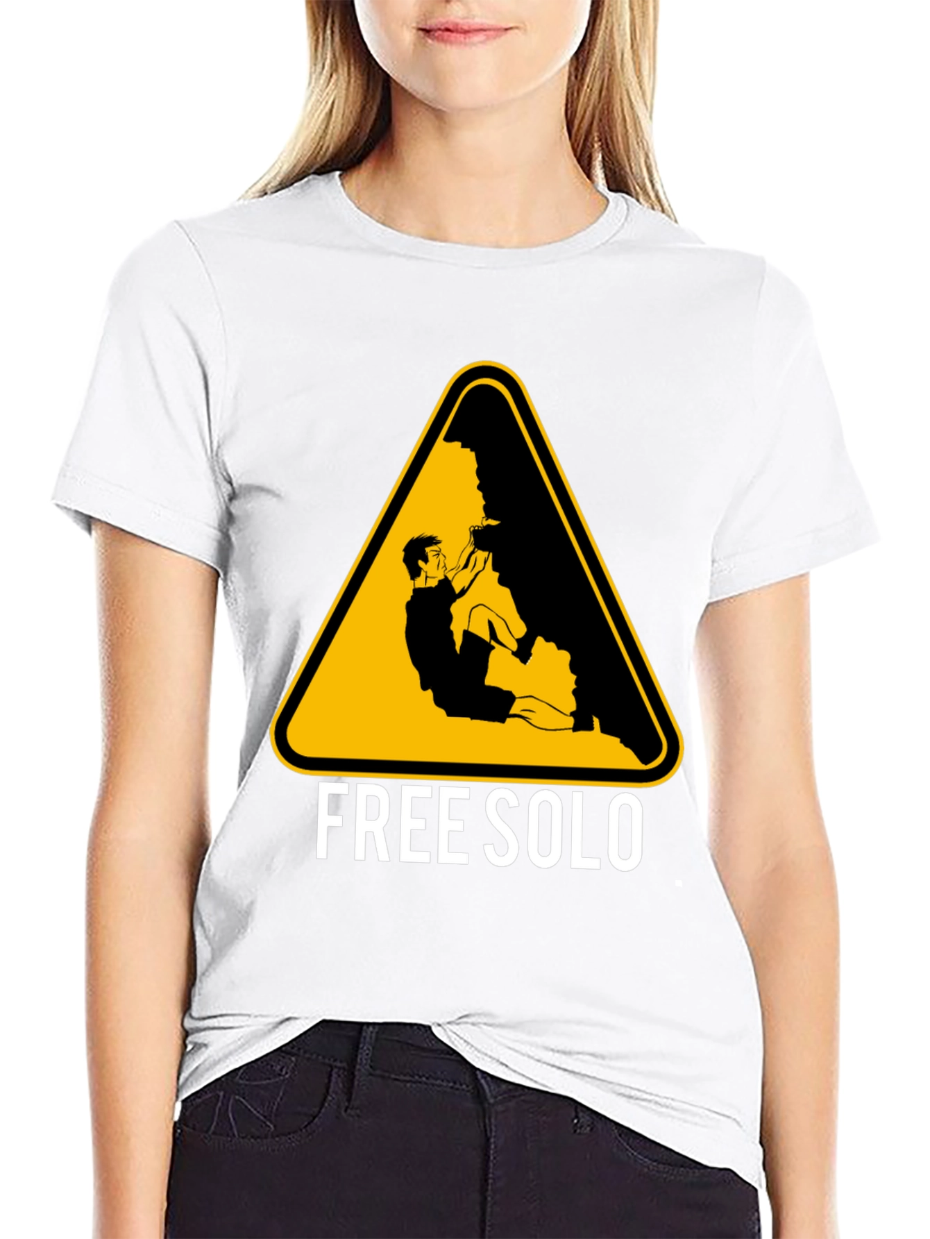 Free Solo Climbing T-Shirt - Adventure Time!