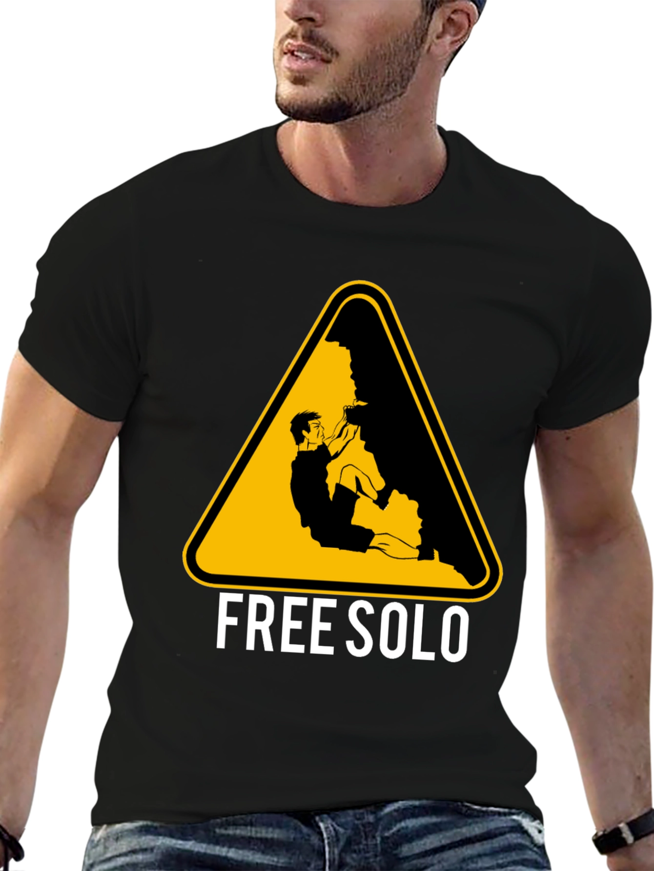 Free Solo Climbing T-Shirt - Adventure Time!