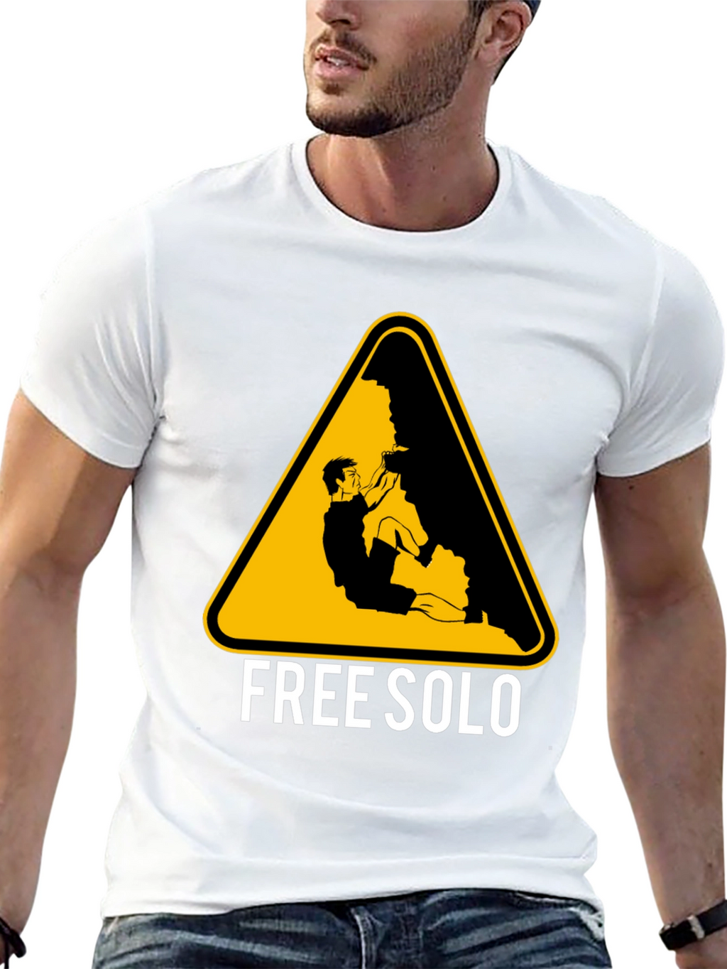 Free Solo Climbing T-Shirt - Adventure Time!