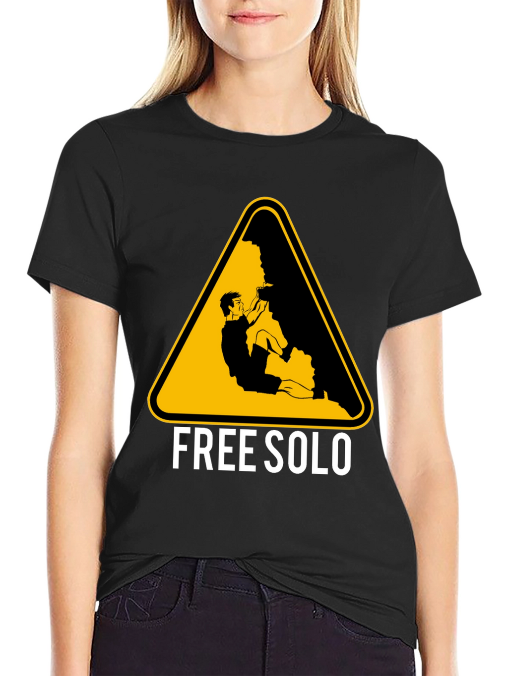 Free Solo Climbing T-Shirt - Adventure Time!