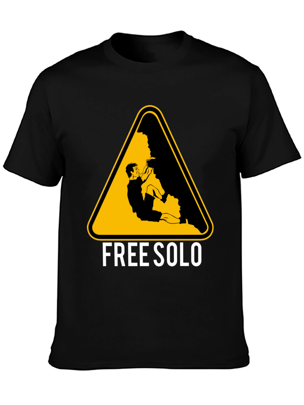 Free Solo Climbing T-Shirt - Adventure Time!