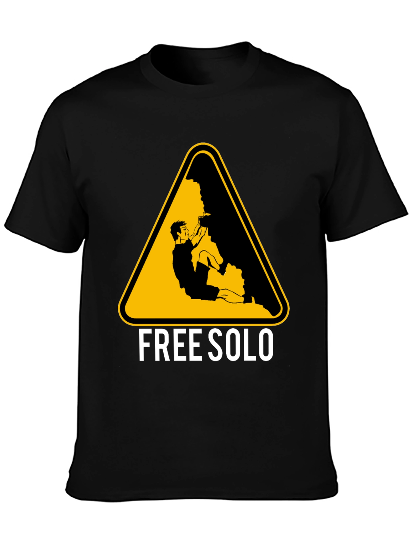 Free Solo Climbing T-Shirt - Adventure Time!