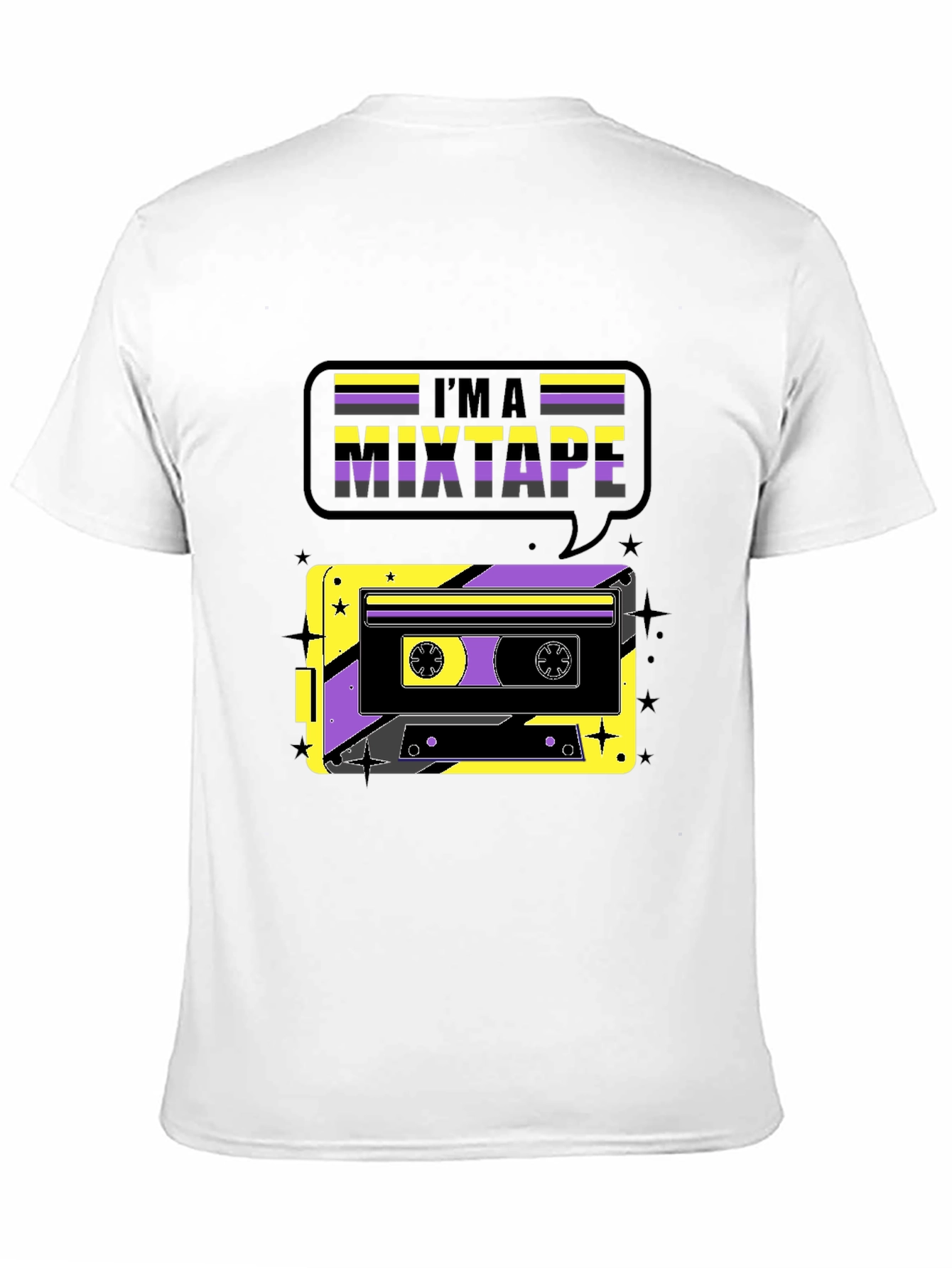 Im A Mixtape Retro Cassette Tape Graphic T-Shirt
