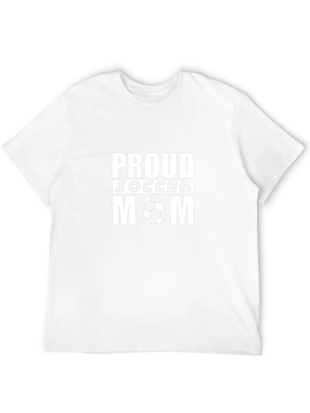 Proud Soccer Mom Black T-Shirt