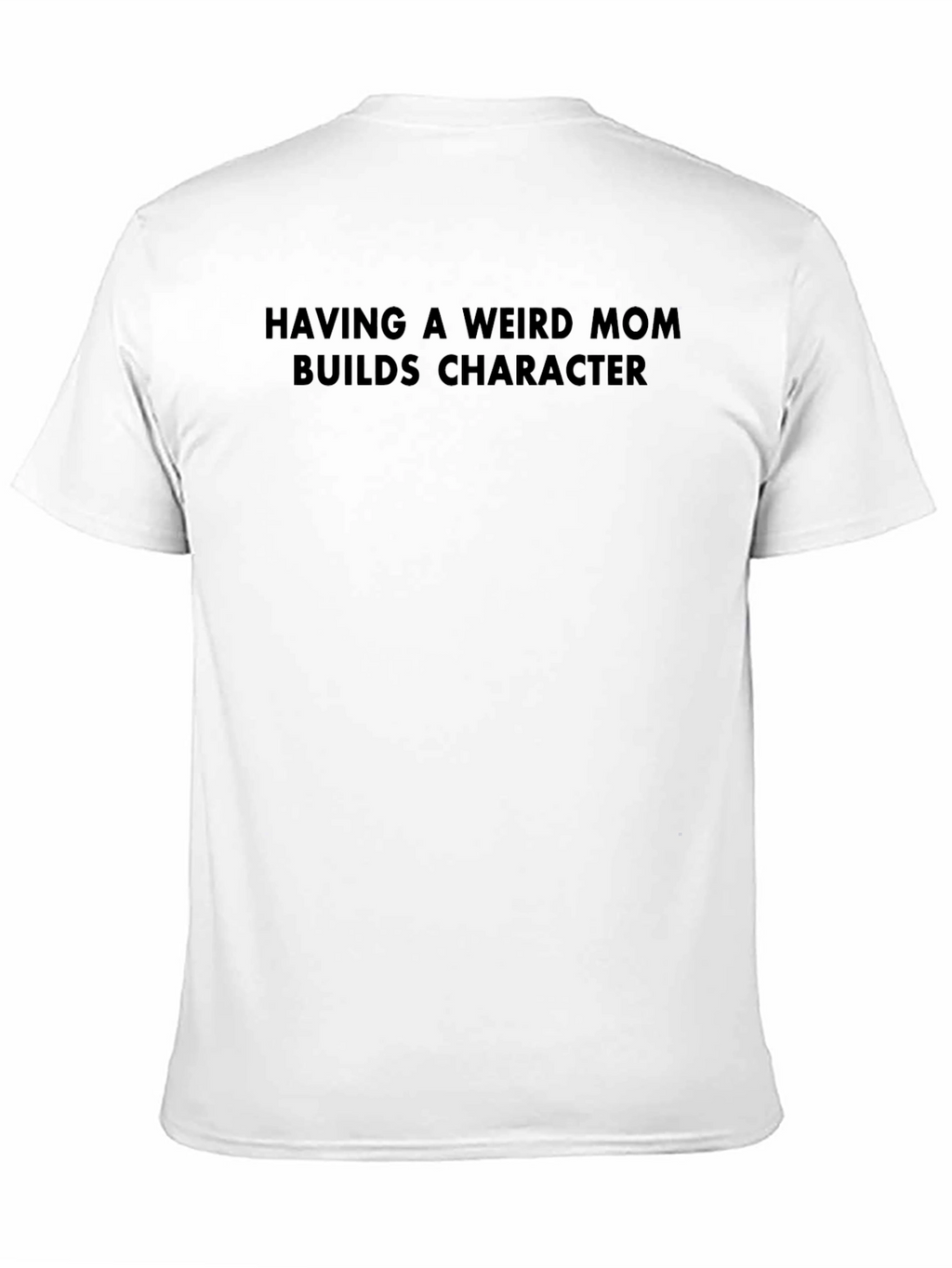 Funny Weird Mom Character Tee - Unisex Black