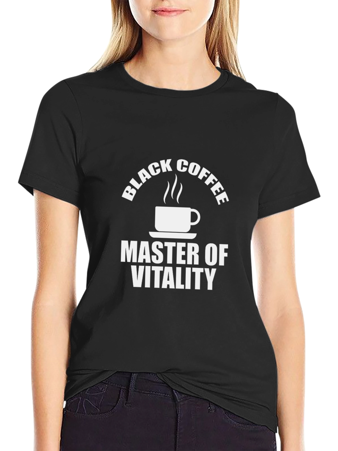 Black Coffee Master of Vitality Graphic Tee