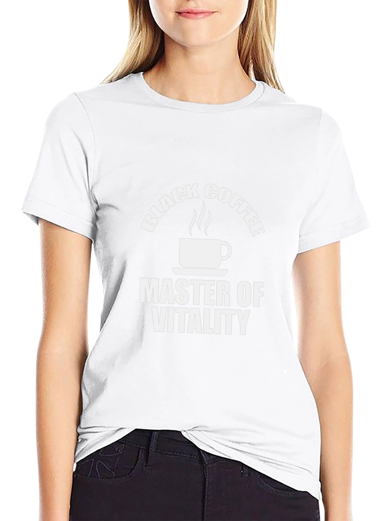 Black Coffee Master of Vitality Graphic Tee