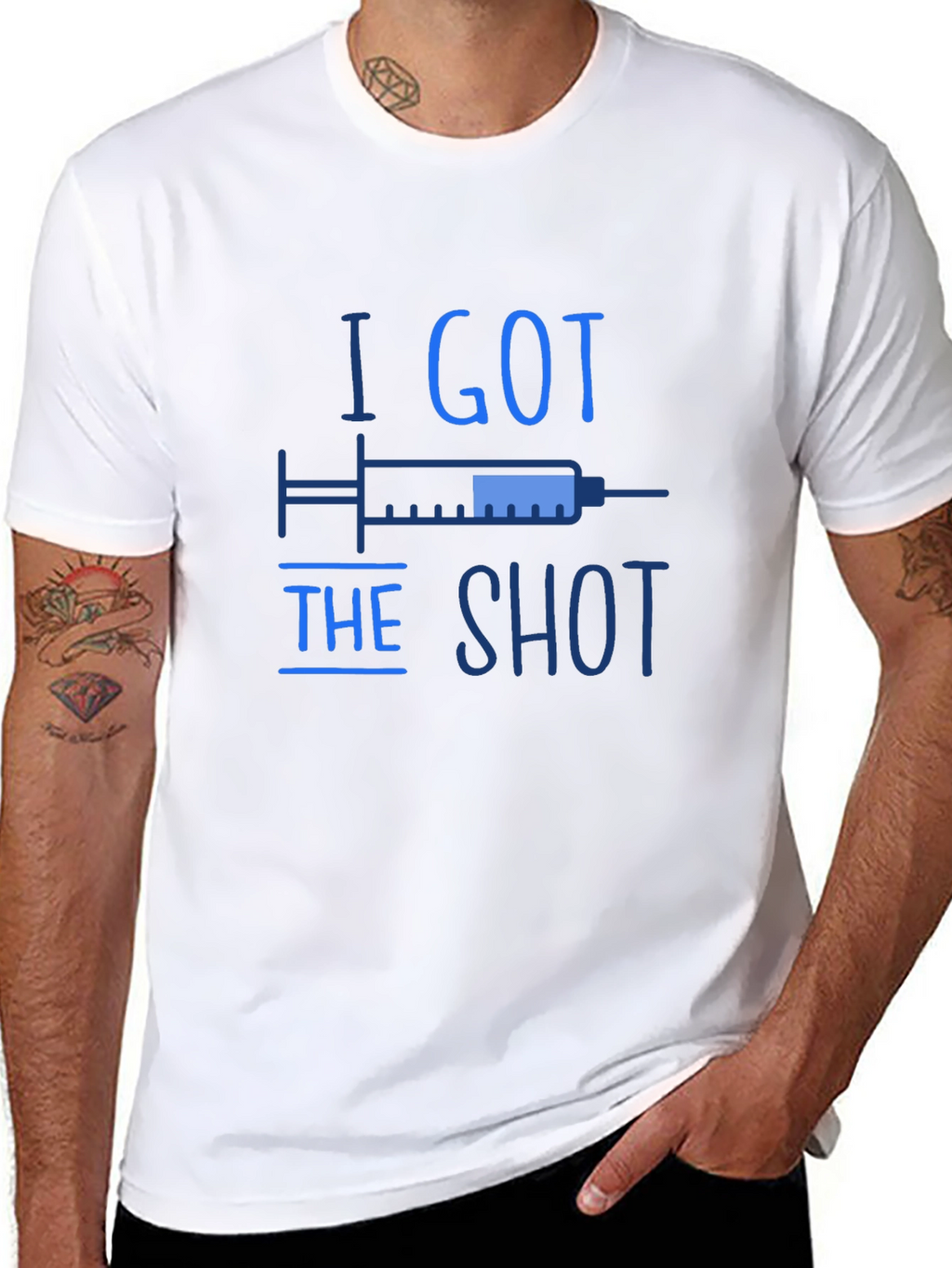 I Got The Shot T-Shirt Vaccine Awareness Tee