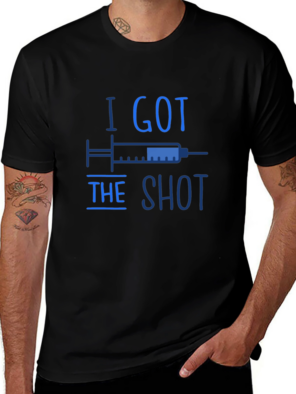 I Got The Shot T-Shirt Vaccine Awareness Tee