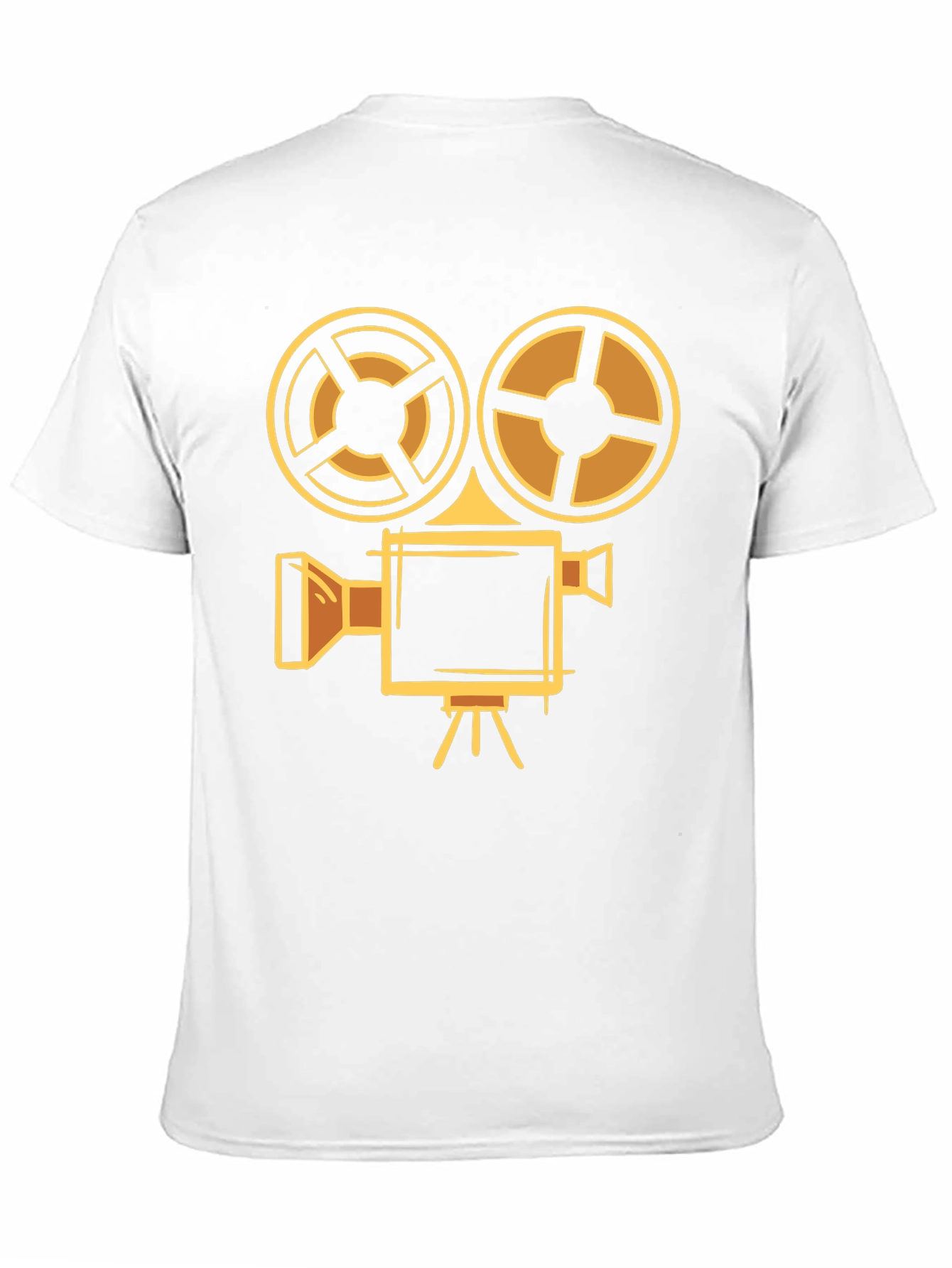 Retro Camera T-Shirt - Black