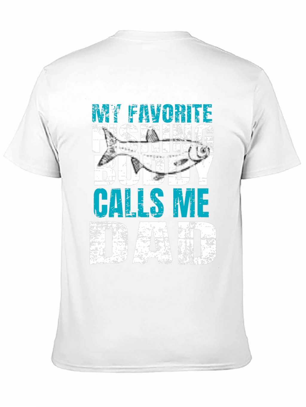 Fishing Buddy Dad T-Shirt