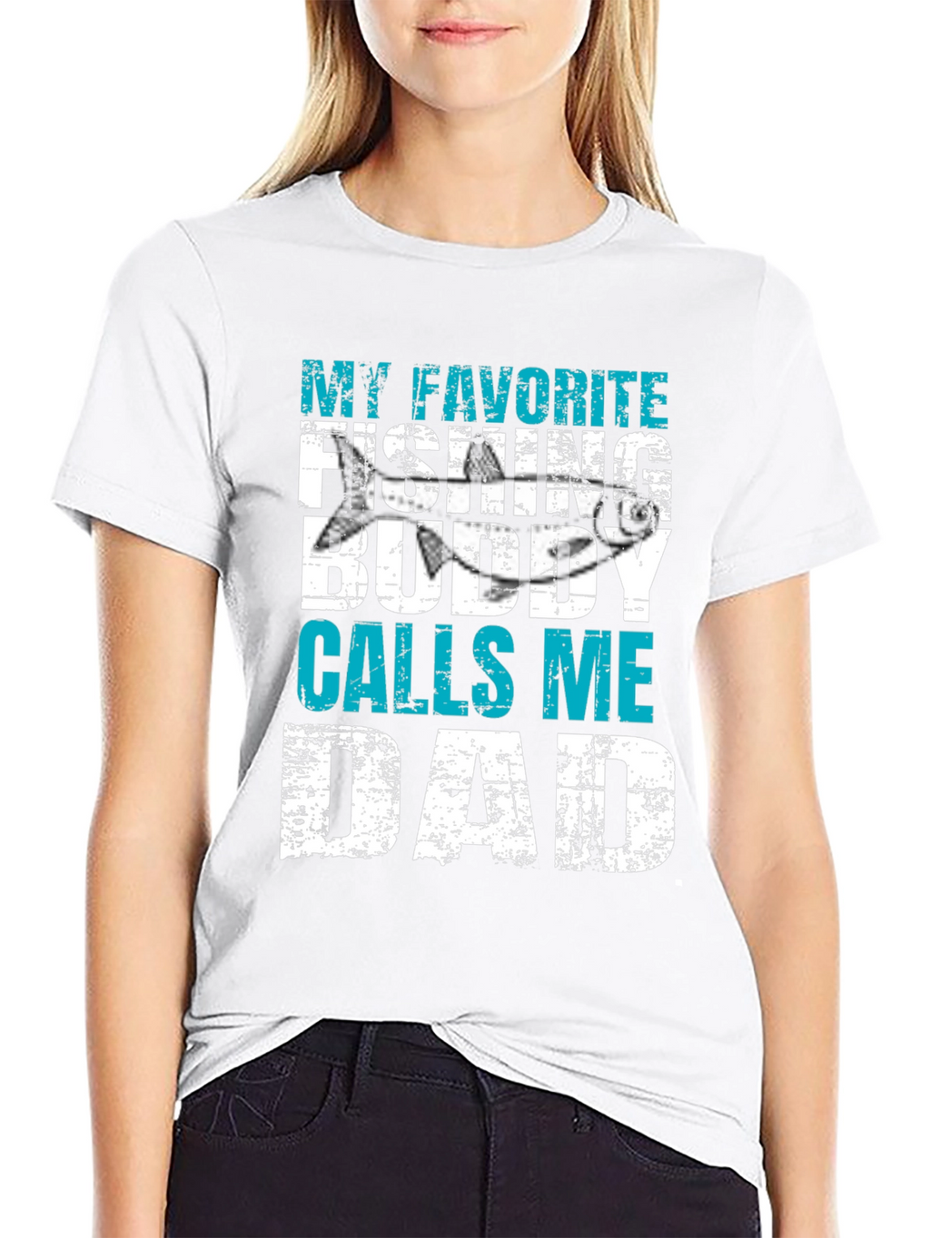 Fishing Buddy Dad T-Shirt